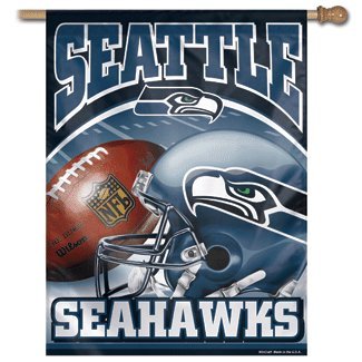 SEATTLE SEAHAWKS Team Logo Weather Resistant 27