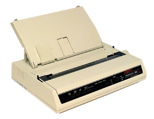 Okidata Microline Ml184 300CPS Narrow Serial 120Volt Turbo 9-Pin Printer 