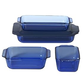 Pyrex Original 5-pc. Baking Set - Cobalt Blue by Pyrex