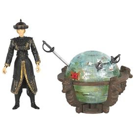 Pirates Of The Carribean 3: Pirate King Elizabeth Swan with Glowing Brethern Court Globe & Sword 