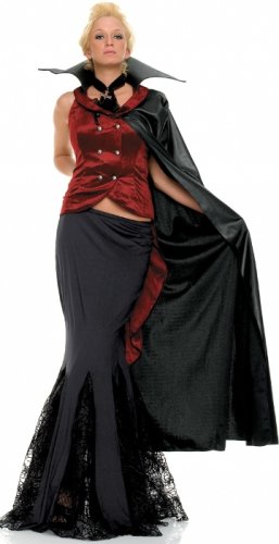 Sexy Gothic Velvet Lady Dracula Outfit Sexy Adult Halloween Long Skirt Naughty Goth Vampire Costume