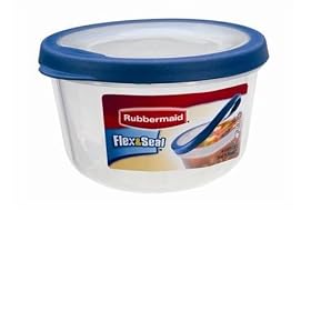 Rubbermaid Flex and Seal 4.0 CUP 1.0 QT 1.0 L Round by Rubbermaid