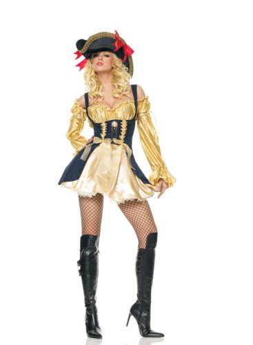 Sexy Marauder'S Pirate Wench Halloween Costume