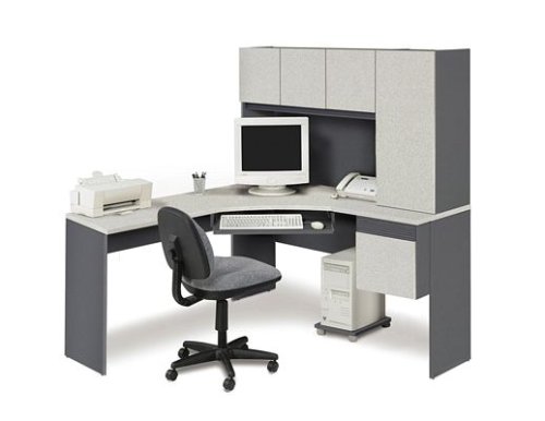 Granite And Graphite Classic Corner Desk 