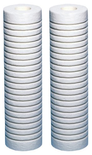 Aqua-Pure AP124 Universal Whole House Filter Replacement Cartridge for Heavy/Course Settlement, 2-Pack