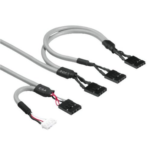 Heimkinosysteme: Hama Universal CD-ROM-Audiokabel mit Anpassungswiederst�nden; 0,9m