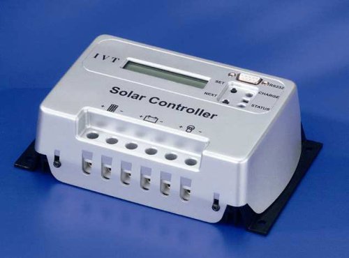 Navigationssysteme: IVT Solar-Controller 12V,24V 20A mit Display SCD20