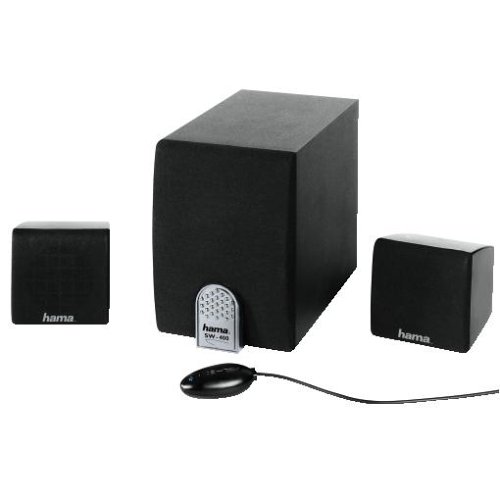 Heimkinosysteme: Hama 2.1 Subwoofer System SW-400