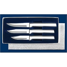 Rada Cutlery Paring Knives Galore 3 Piece Boxed Gift Set with Solid Aluminum Handles... by Cutlery