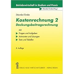 Kostenrechnung 2. Deckungsbeitragsrechnung (Broschiert)