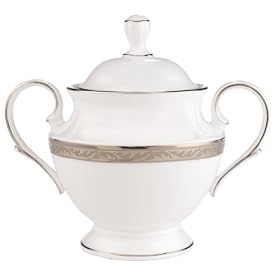 Lenox Landmark Platinum Bone China Sugar Bowl by Sugar Bowls