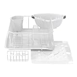 Rubbermaid White 5-Piece Sinkware Set
