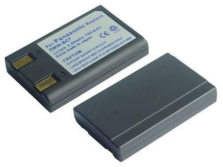 Elektronik und Foto: Akku (Li-Ion) f�r Digitalcameras von Panasonic, Ersatz f�r DMW-BC7, CGA-S101A, CGR-S101A, CGA-S101A/1B, CGR-S101A/1B