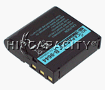 Hi-Capacity Camera battery for: Casio Exilim EX-P600