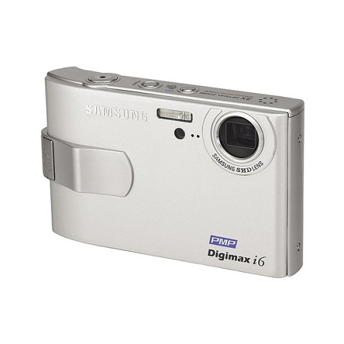Samsung Digimax i6 6MP Digital Camera with 3x Optical Zoom (Silver)