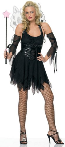 Sexy 2Pc. Dark Nymph Fairy Halloween Costume by Leg Avenue