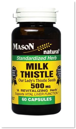 Milk Thistle 500mg 60 tablets 