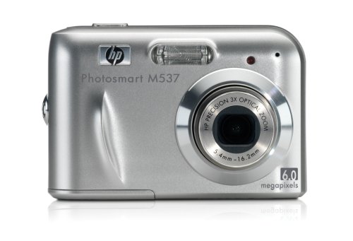 HP Photosmart M537 6MP Digital Camera with 3x Optical Zoom 