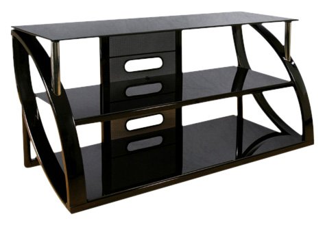 High Gloss Black Audio Video System