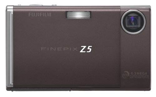 Fujifilm Finepix Z5fd 6.3MP Digital Camera with 3x Optical Zoom (Chocolate Brown) 