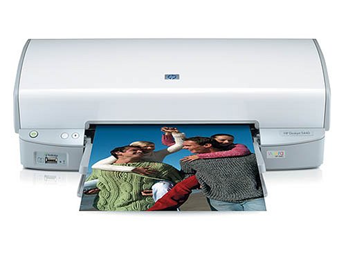 HP Deskjet 5440 - Printer - color - ink-jet - Legal, A4 - 1200 dpi x 1200 dpi - up to 22 ppm (mono) / up to 21 ppm (color) - capacity: 100 sheets - USB