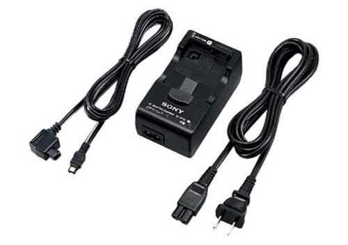 Festplatten: Sony AC-VF50 Ladeger�t f�r Akkus der M-Serie inkl. AC-Adapter