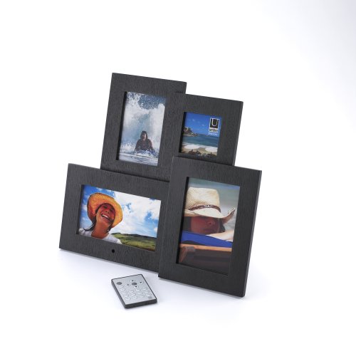 Umbra Digilicious 7-inch Digital Frame w/Remote Control (Espresso)