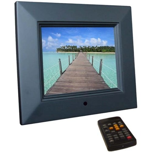 Digitial Picture Frame, 8 inch Display, 512mb on Board Memory. (Black)