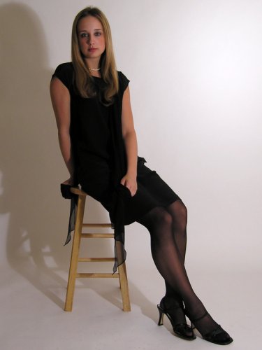 Sexy Silk Pencil Skirt by Royal Silk - Black - 27-28 Petite