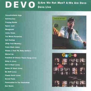 DEVO - Q: Are We Not Men a: We Are Devo/Devo Live - Zortam Music