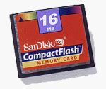 SanDisk 16 MB Bilingual CompactFlash Card