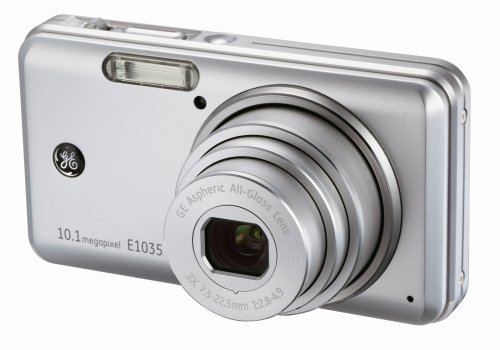GE-E1035 10MP Digital Camera with 3X Optical Zoom (Silver)