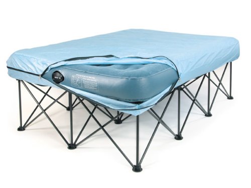 LCM Direct Portable Bed Frame for Air-Filled Mattresses with Carry/Storage Bag, Twin