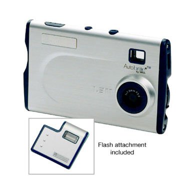 Oregon Scientific DS6628 ThinCam 1.3MP Digital Flash Camera (Gray)