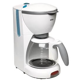 Braun KF510W Aroma Deluxe 10-Cup Coffee Maker , KF510 White by Braun