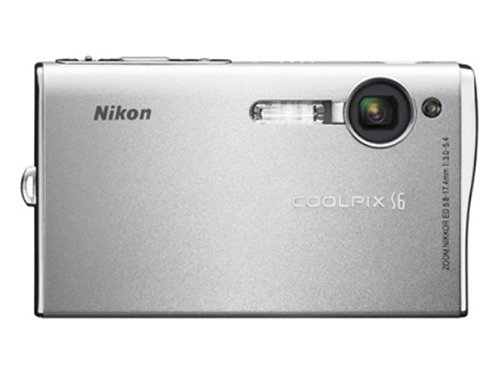 Nikon Coolpix S6 6MP Digital Camera with 3x Optical Zoom (Wi-Fi Capable) 
