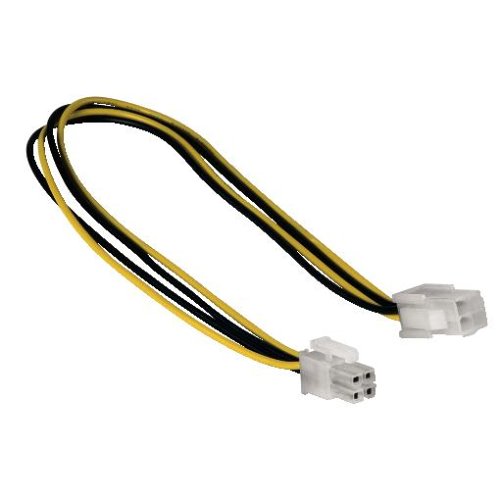 Heimkinosysteme: Hama 4-pol. 12V-ATX-Stecker <-> 4-pol. ATX-Kupplung; 0,3m