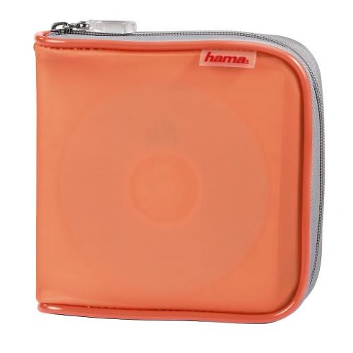 Heimkinosysteme: Hama CD-ROM Wallet Jelly 32, Orange