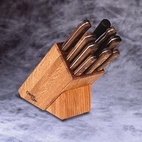Chicago Cutlery Walnut Tradition 10Pc. Knife Block Set by Chicago Cutlery