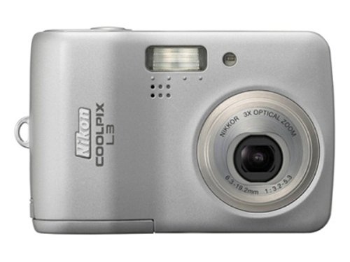 Nikon Coolpix L3 5.1MP Digital Camera with 3x Optical Zoom 