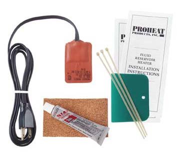 Proheat Heavy Duty Fluid Reservoir Heater Model 32 (75 Watts, 0.6 Amp, 120 Volts) Ideal for Oil Pans up to 1 Gallon of Lube (3.5 Litres) and up to 10 Gallons Hydraulic Oil 