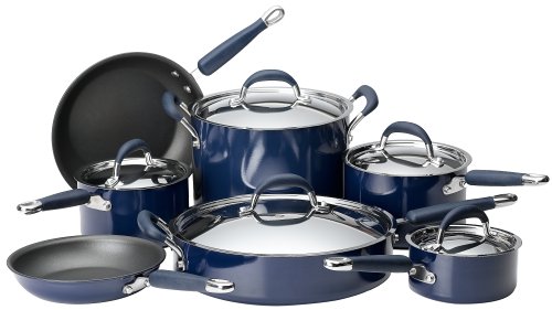 Includes: 1 Qt. 2 Qt. and 3 Qt. Covered Saucepans 8 Qt. Covered Stockpot 8 and 10 Open French Skillets 12 covered Saute with helper handles. n N