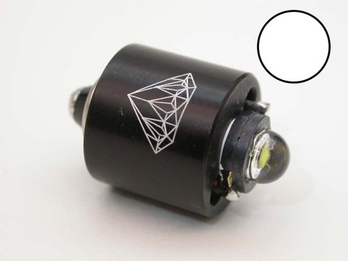 Digitalkameras: Diamond 3 Watt Lambertian LED Austauschbirne f�r Maglite mit 3, 4 oder 5 Batterien weiss
