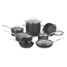 Cuisinart Chef's Classic Nonstick Hard-Anodized 14-Piece Cookware Set by Cuisinart