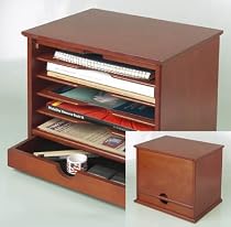 Wooden Desktop Organizer
