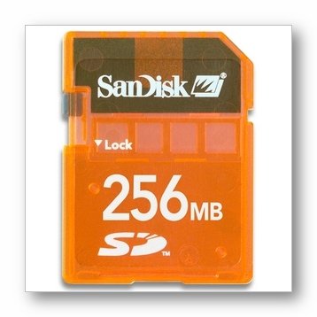 Festplatten: SD Card 256MB Elite Pro