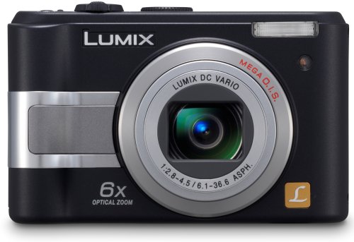 Panasonic Lumix DMC-LZ5K 6MP Digital Camera with 6x Image Stabilized Zoom (Black) 