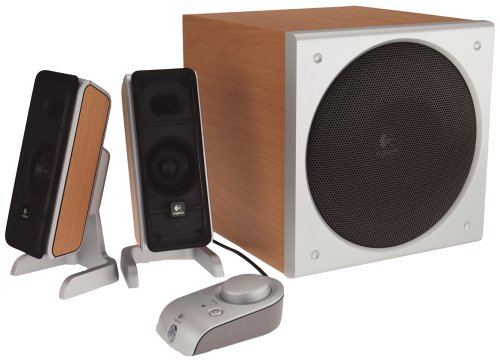 Lautsprecher: Logitech Z3 2.1 PC-Lautsprechersystem