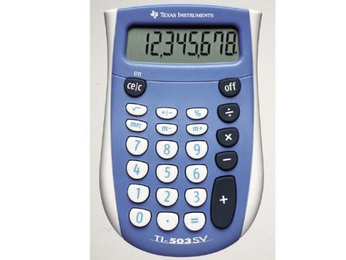 TV Ger&auml;te: Texas Instruments TI 503 SV Taschenrechner
