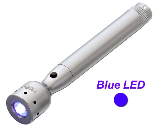 Lautsprecher: LED Taschenlampe LED-LENSER V2 Mini Moon blau